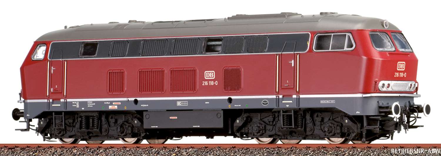 Brawa 61218 - Diesellok 216 140-4, DB, Ep.IV