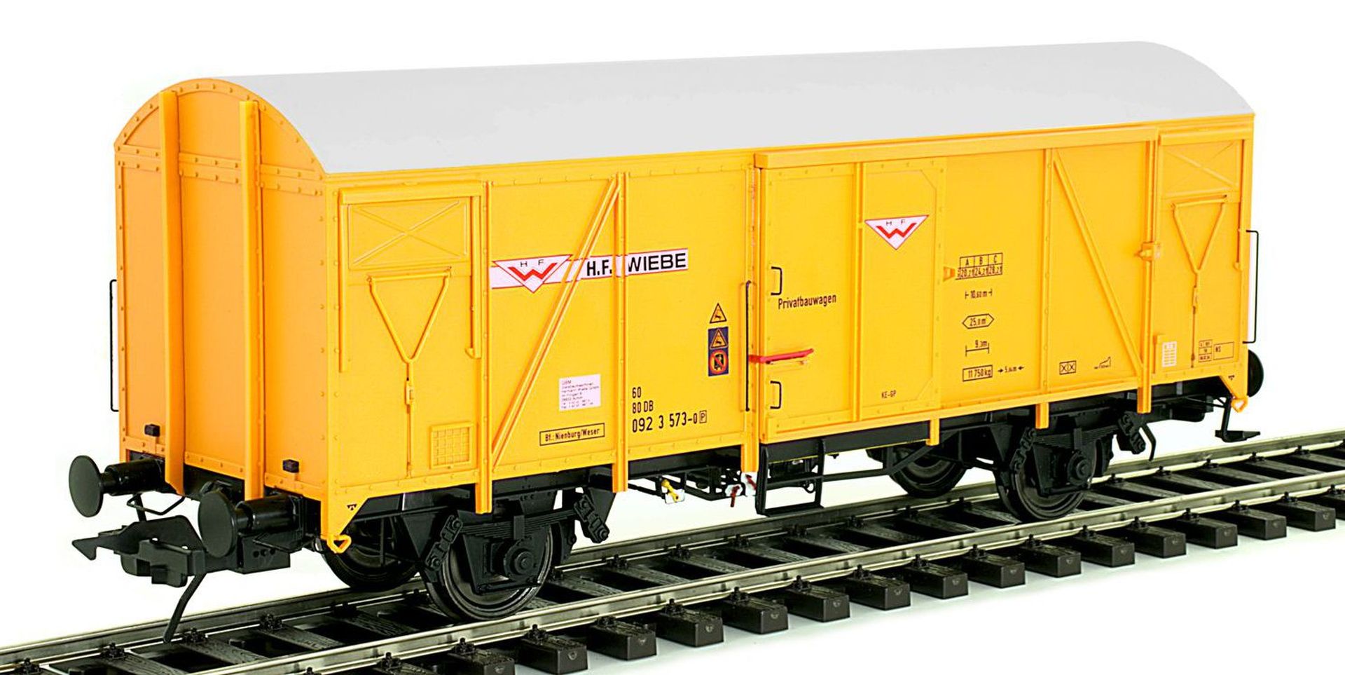 Lenz 42234-08 - Bahndienstwagen Gls 205, Wiebe, Ep.V, 3 573-0 [P]