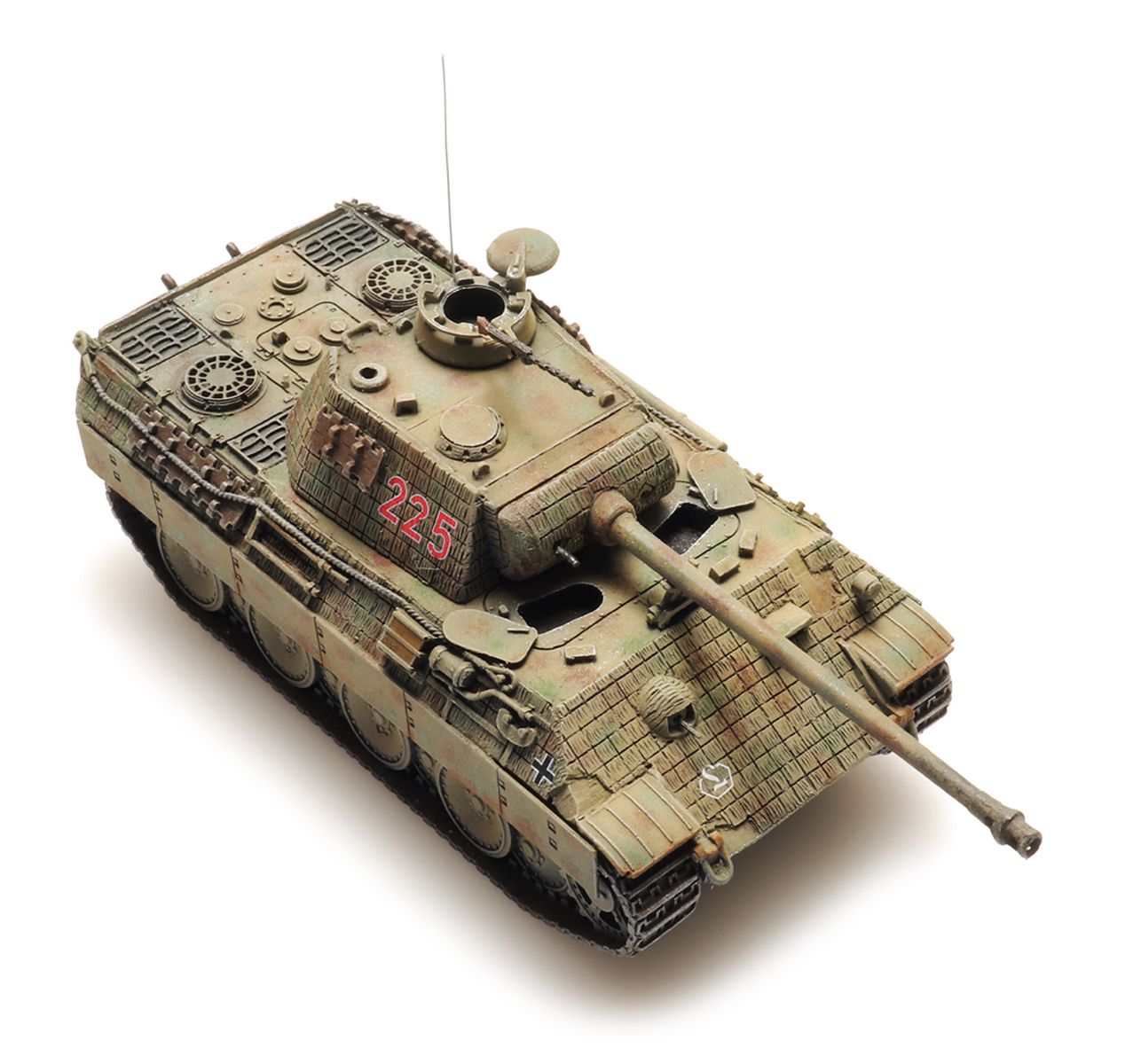 Artitec 6870563 - Wehrmacht Panther Ausführung A, 3-Ton Tarnung
