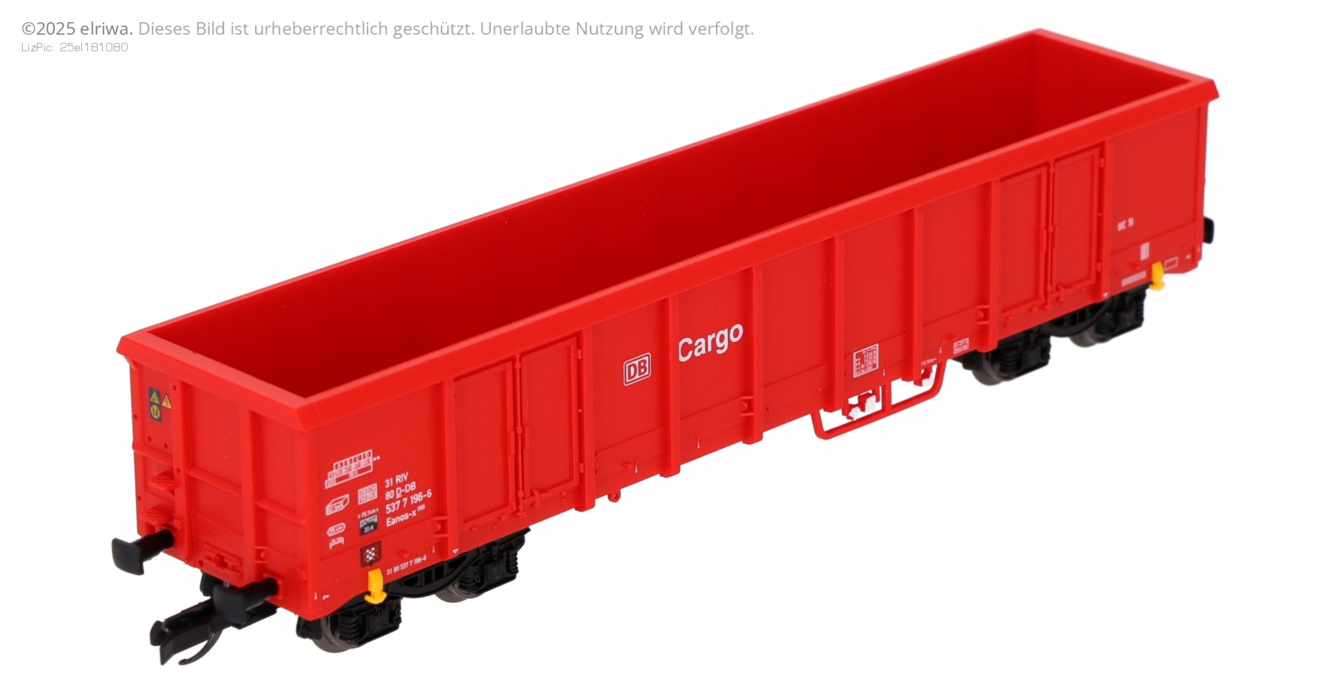 Tillig 15699-A25 - Offener Güterwagen Eanos-x 055, DB-Cargo, Ep.VI