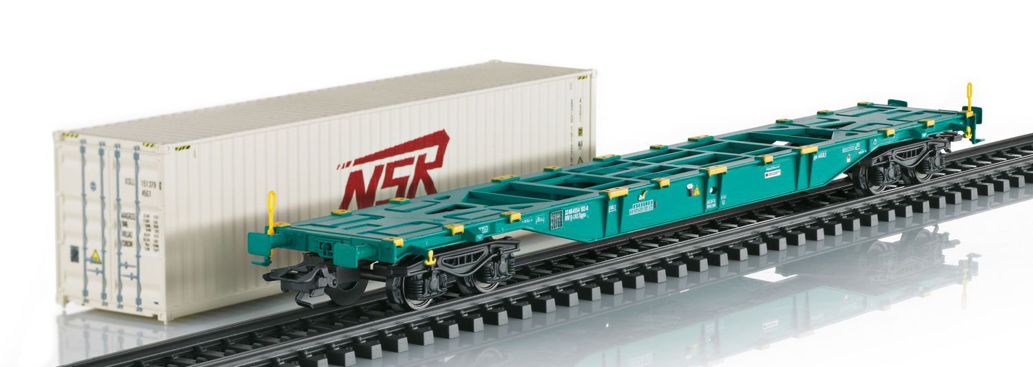 Märklin 47135 - Containertragwagen Sgns, Lineas, Ep.VI 'NSR'