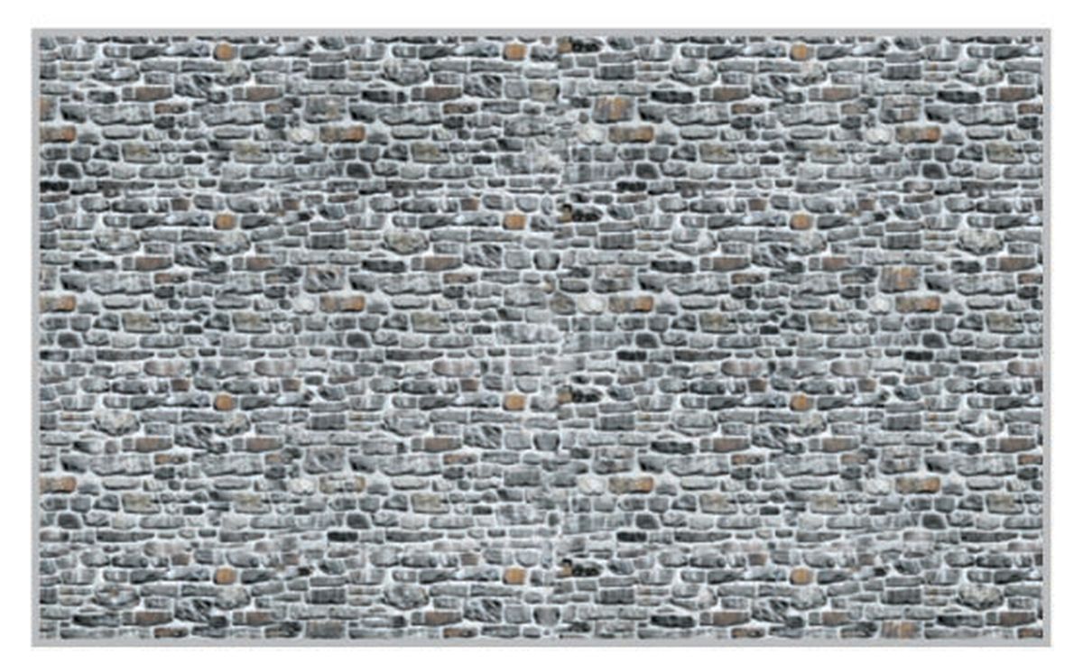 Heki 14001 - Bruchsteinmauer, 31x24cm