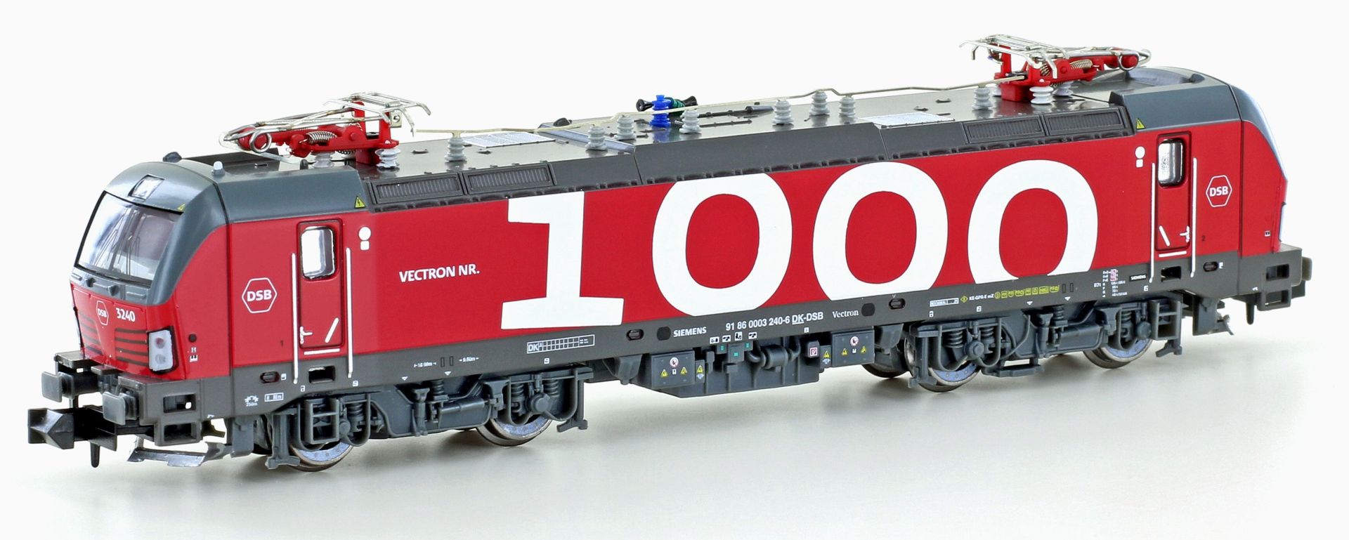 Hobbytrain H30170 - E-Lok Serie EB 3200 '1000th Vectron', DSB, Ep.VI