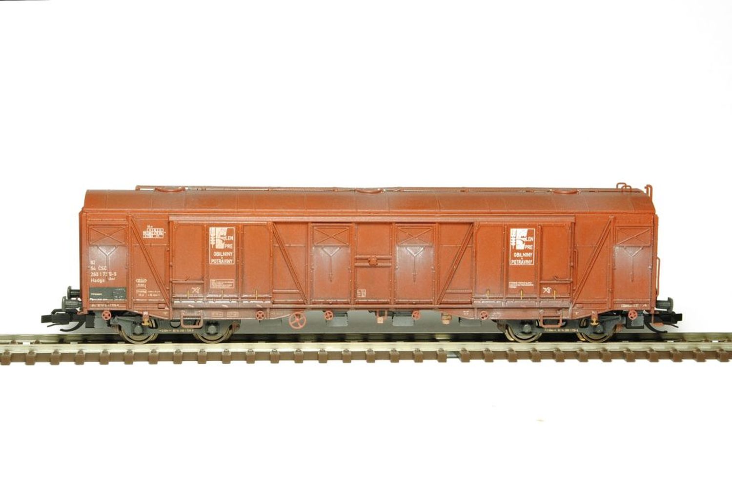 sdv-model 12089 - Gedeckter Güterwagen Hadgs 11, CSD, Ep.IV, Bausatz