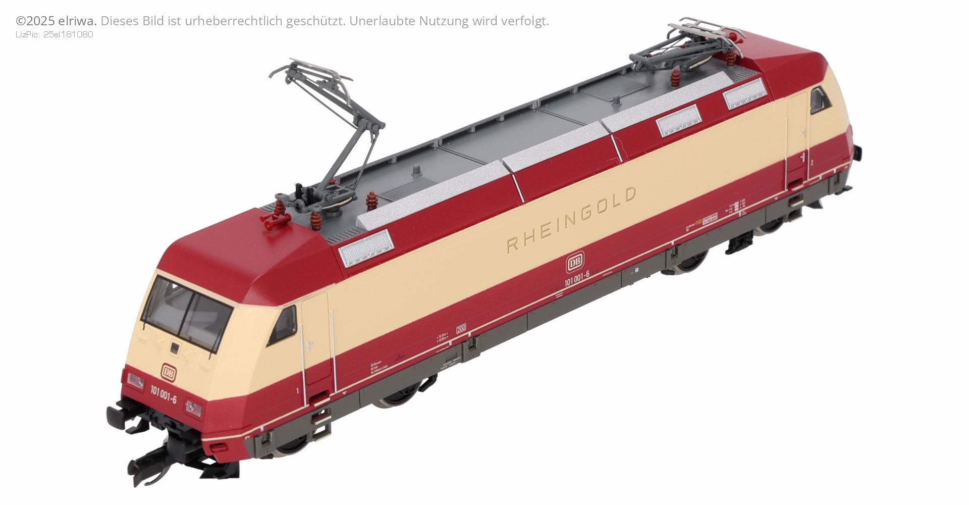 Tillig 502430 - E-Lok 101 001-6 'Rheingold', DB-Museum Koblenz, Ep.VI Tillig 502430 - E-Lok 101 001-6 'Rheingold', DB-Museum Koblenz, Ep.VI