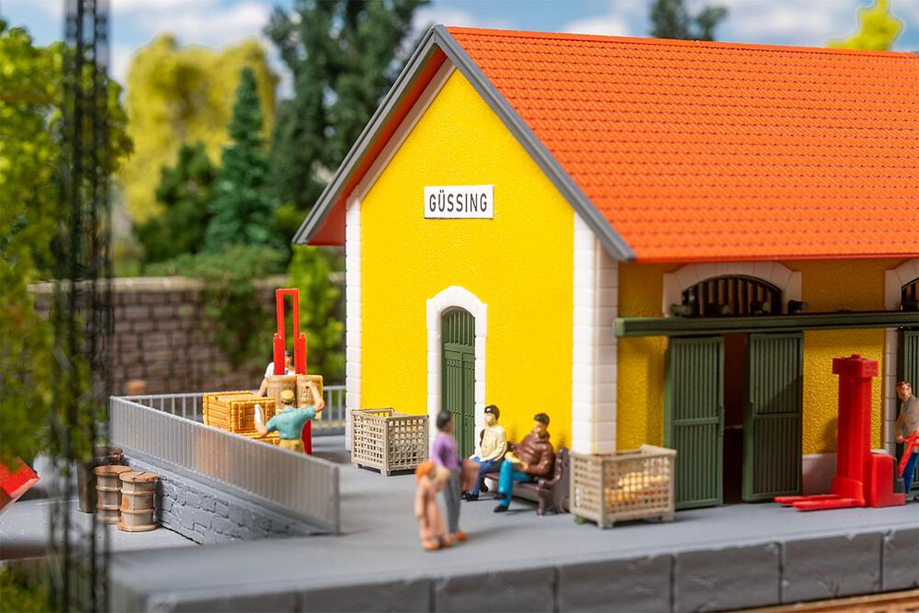 Faller 110154 - Bahnhof Güssing