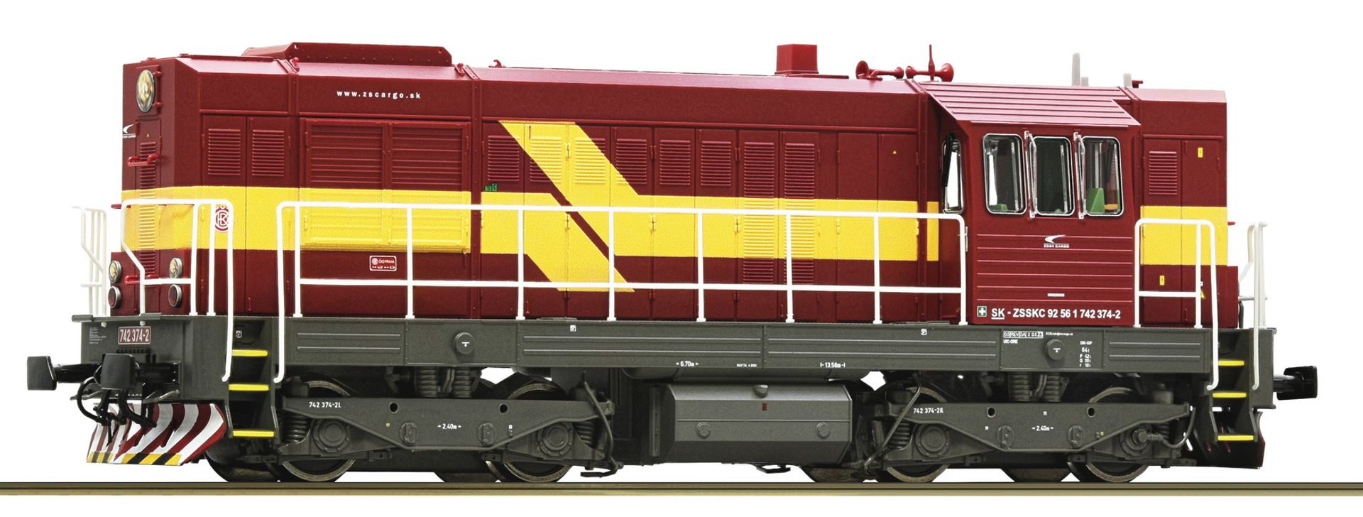 Roco 7300017 - Diesellok 742 386-6, ZSSK-Cargo, Ep.VI