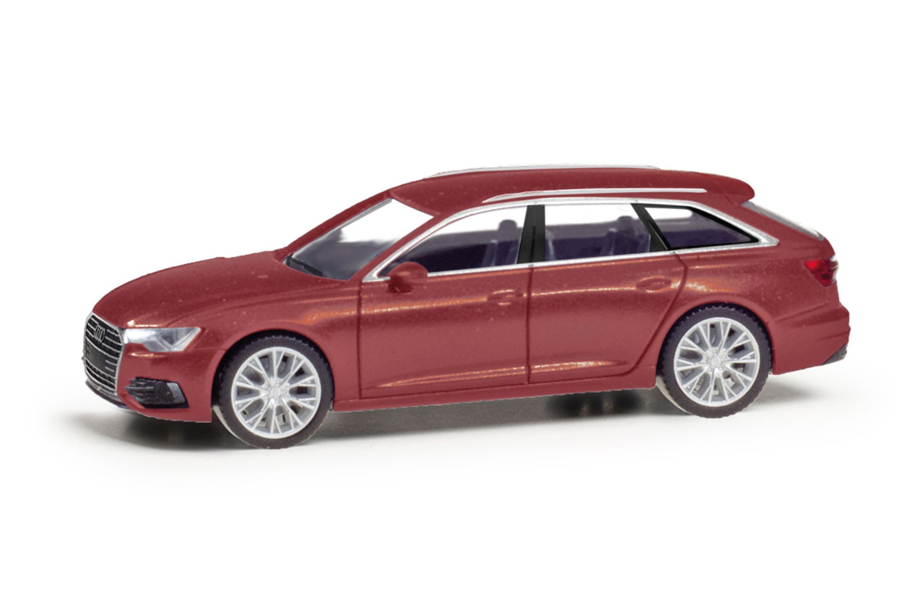 Herpa 430647-005 - Audi A6 Avant, Tangorot Metallic