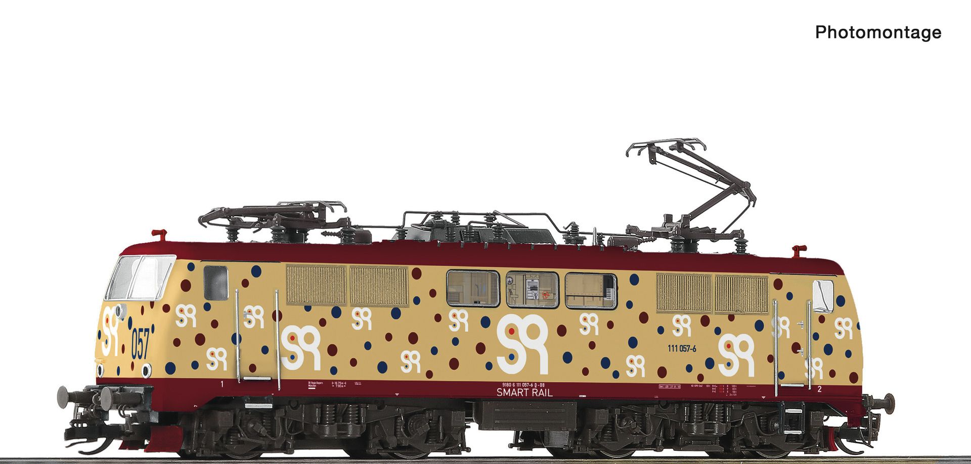 Roco 7590035 - E-Lok 111 057-6, smart rail GmbH, Ep.VI, DC-Sound