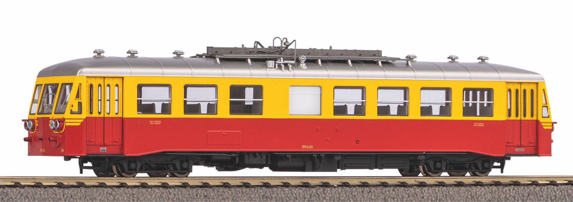 Piko 52798 - Triebwagen Typ 554, SNCB, Ep.III, AC-Sound
