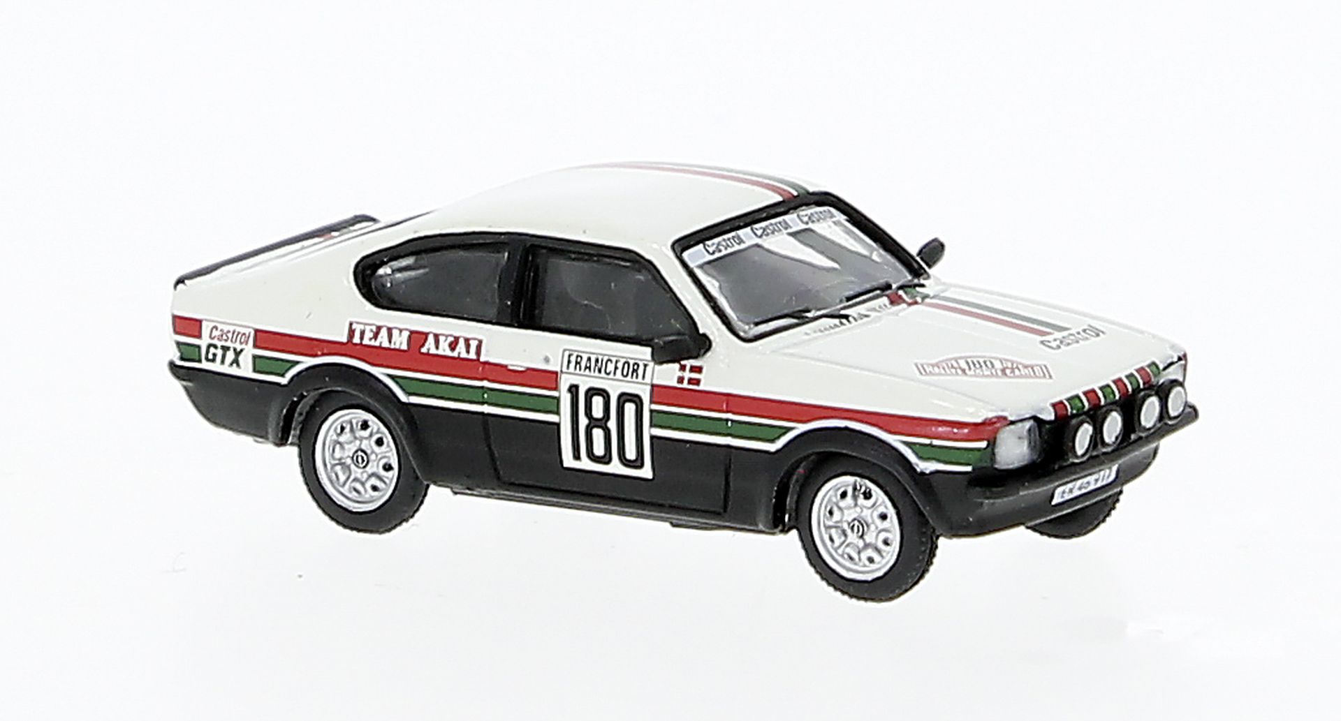 Brekina 20408 - Opel Kadett C GT/E Castrol von Oluf Raldorf Monte Carlo 1978