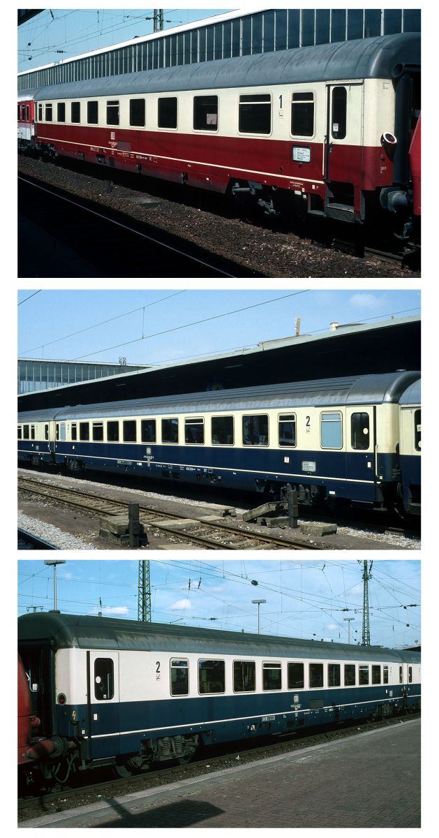 L.S. Models LS46253 - 3er Set Personenwagen, DB, Ep.IV
