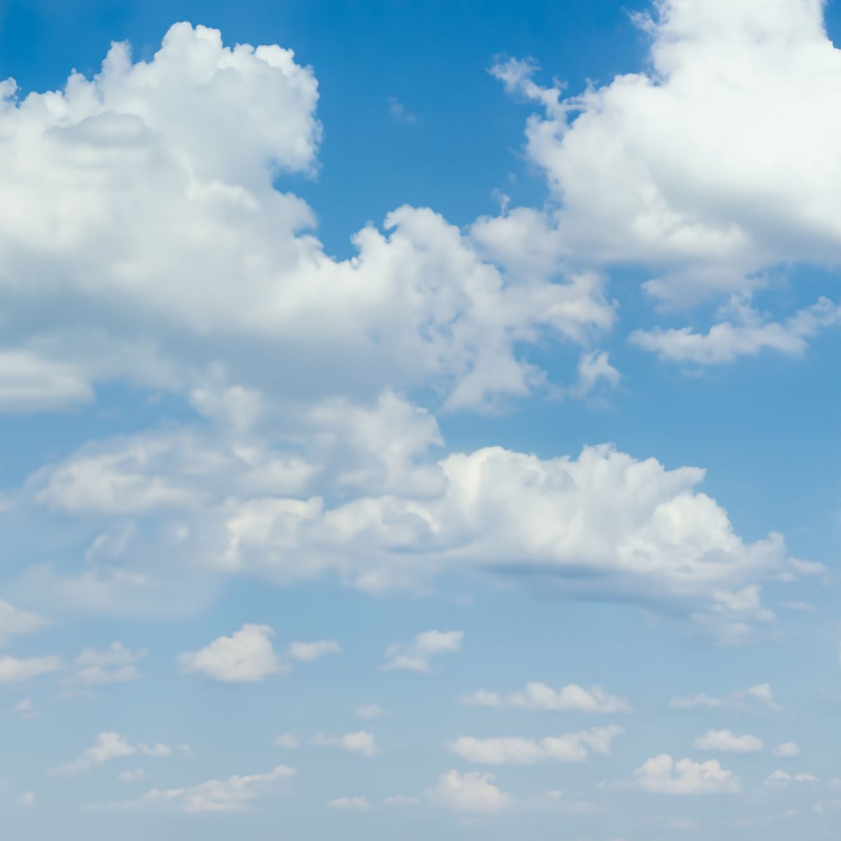 elriwa M4-H100-C - Hintergrundplatte aus PVC-Hartschaum 'Himmel mit Wolken', Höhe 100 cm, Bild C