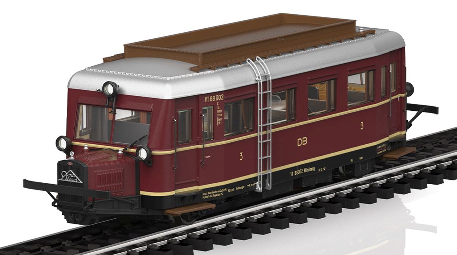 Märklin 38135 - Triebwagen VT 88.9, VT 88 902, DB, Ep.III, MFX+-Sound