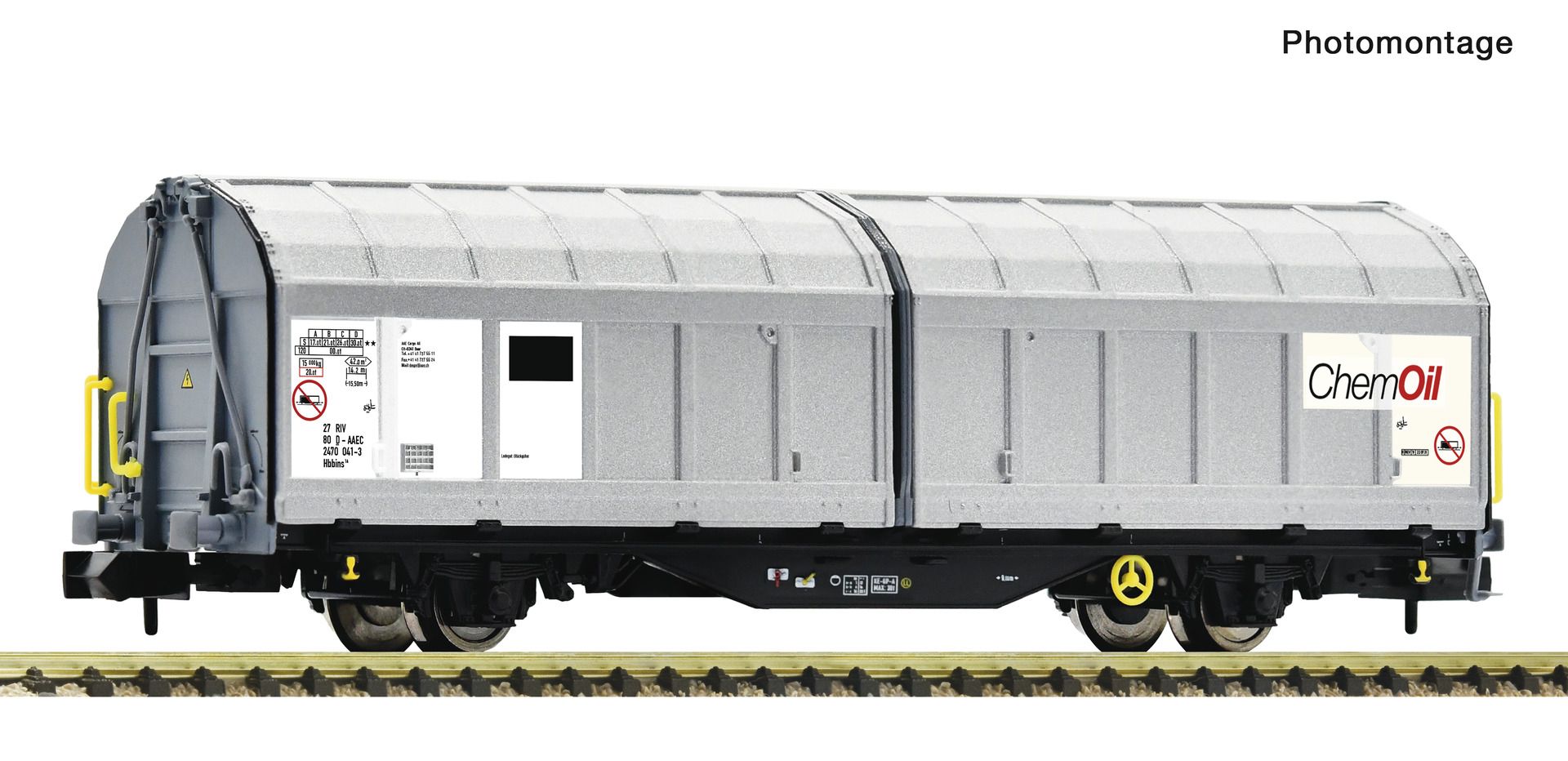 Fleischmann 6660137 - Schiebewandwagen, Chemoil, Ep.VI