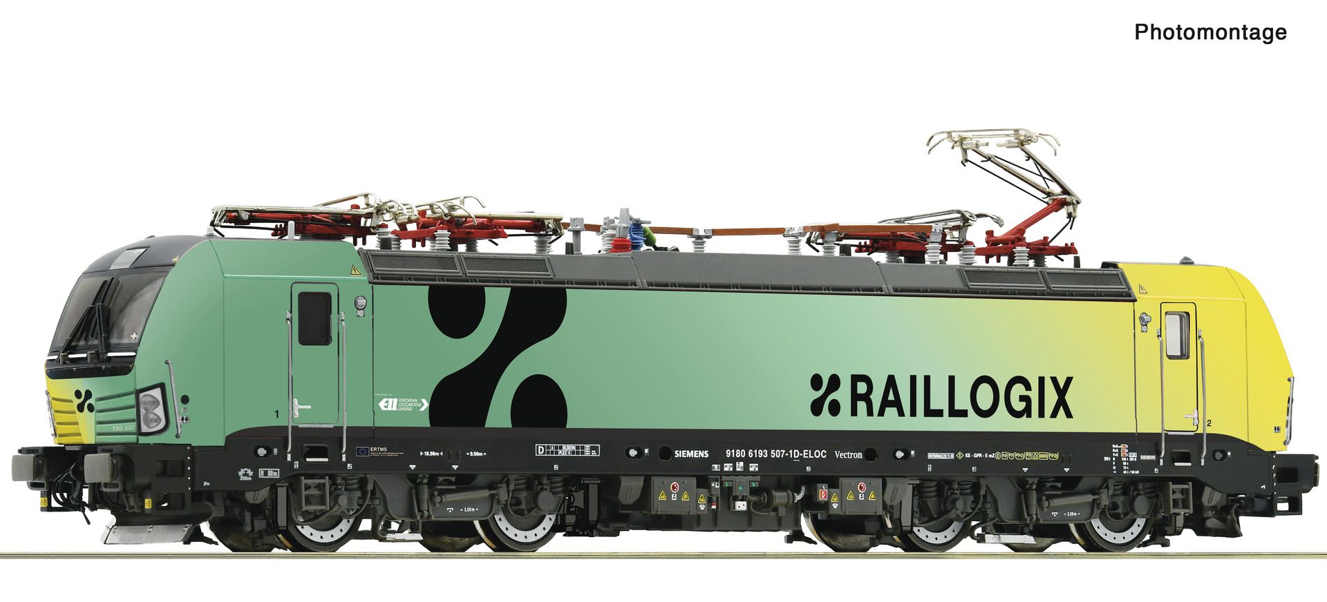 Roco 7520137 - E-Lok 193 507-1, Raillogix, Ep.VI, AC-Sound