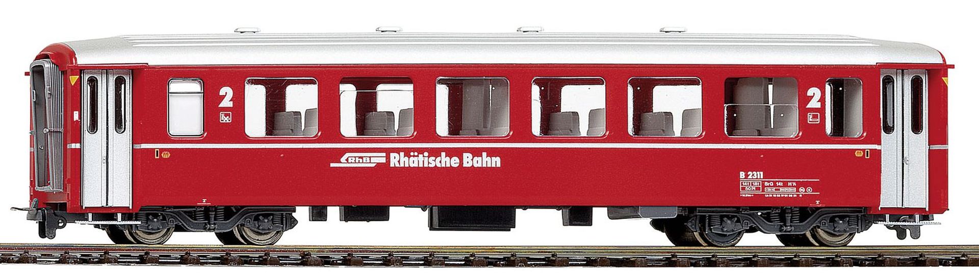 Bemo 3255150 - Einheitswagen B 2310 EW I Berninabahn, RhB, Ep.V