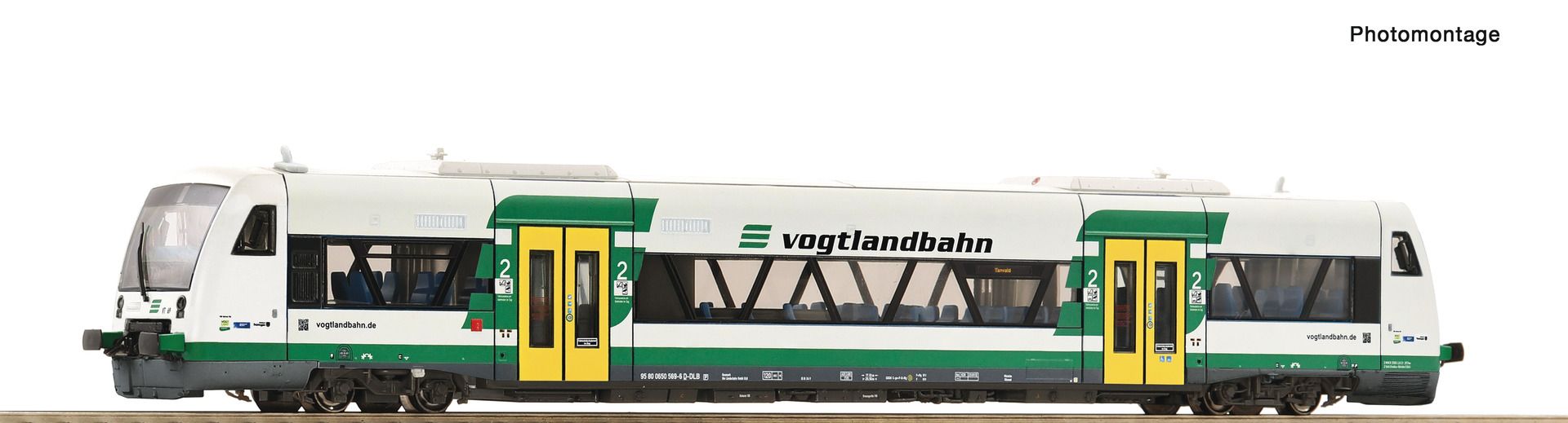 Roco 7780003 - Triebwagen RS 1 VT 69, Vogtlandbahn, Ep.VI