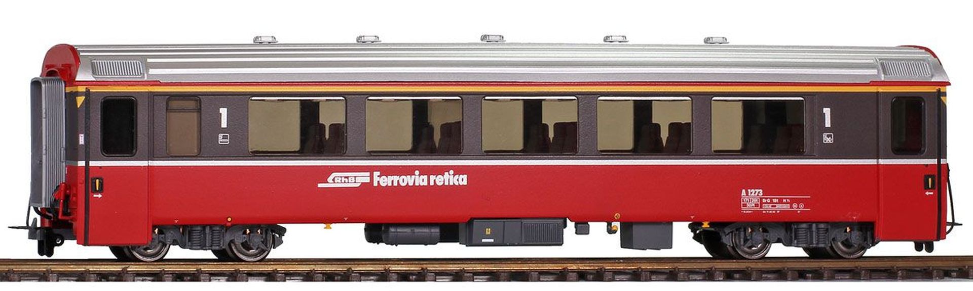 Bemo 3544108 - Personenwagen A 1273 EW IV 'Bernina Express', RhB, Ep.V, AC