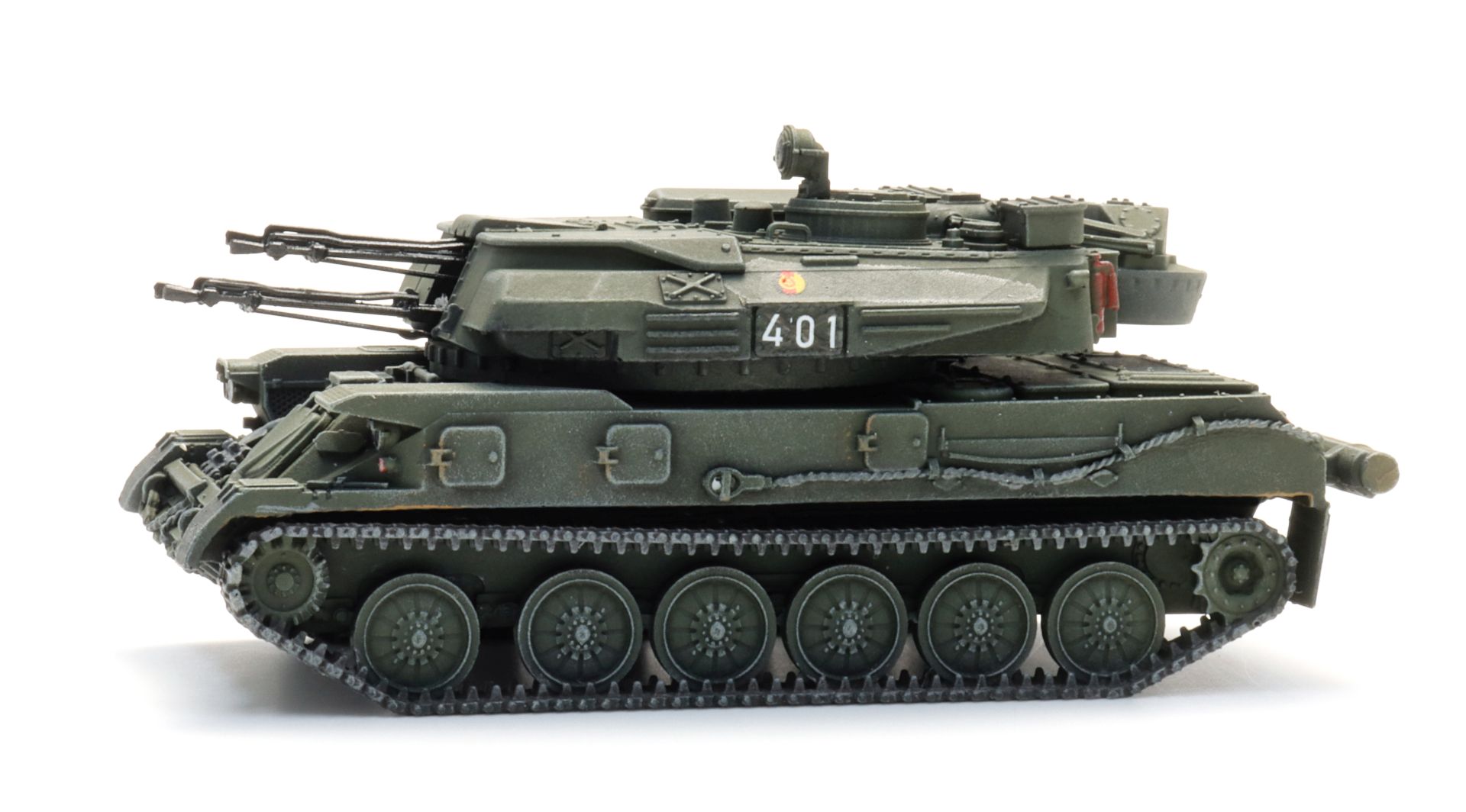 Artitec 6870726 - DDR ZSU 23-4 Shilka Eisenbahntransport