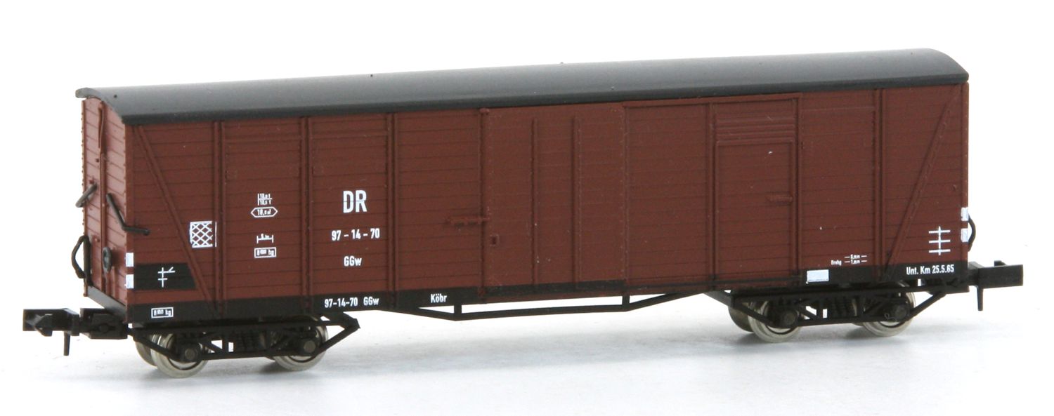 Karsei 29052 - Gedeckter Güterwagen GGw 97-14-70, DR, Ep.III