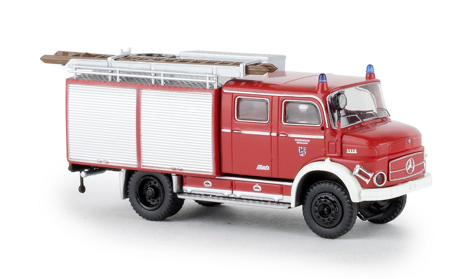 Brekina 47163 - Mercedes LAF 1113 TLF 16, Feuerwehr Düsseldorf