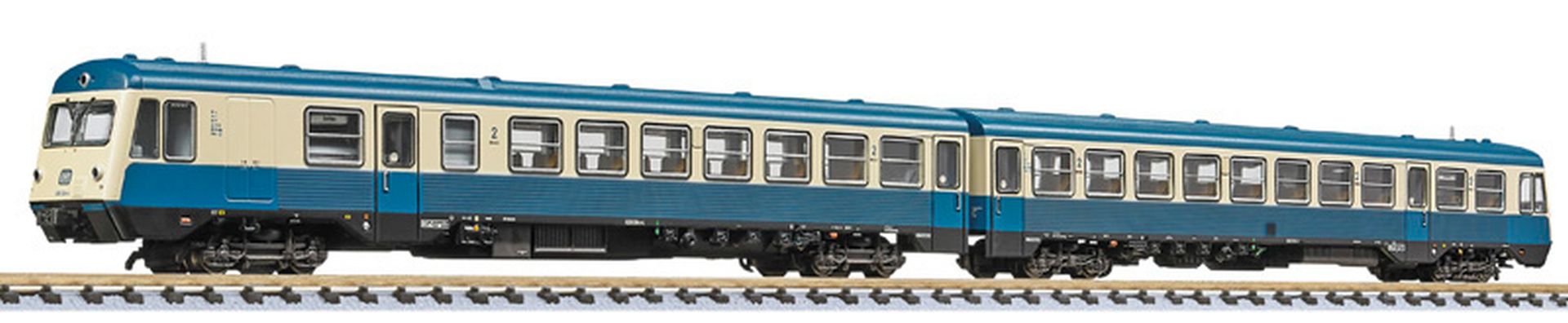 Liliput 163216-A25 - Triebwagen 628 004-4/628 014-3, DB, Ep.IV