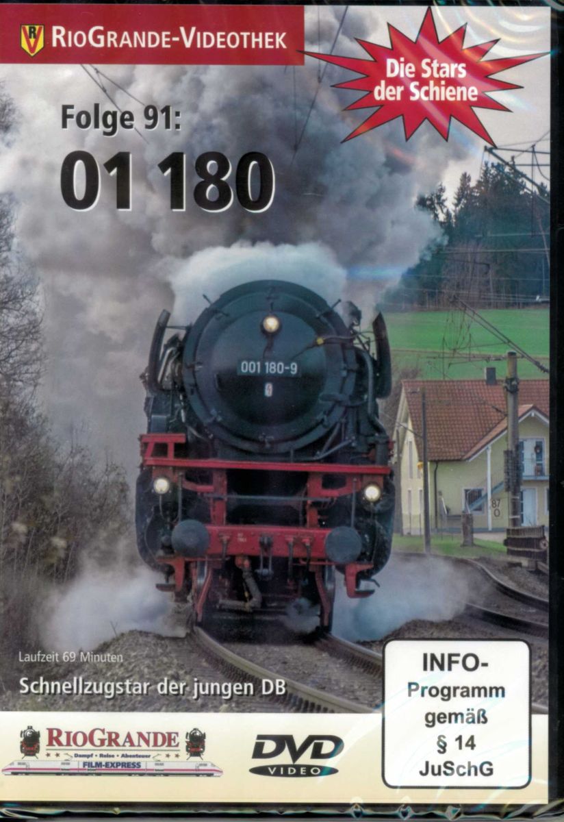 VGB 6391 - DVD - 01 180 Schnellzugstar der jungen DB