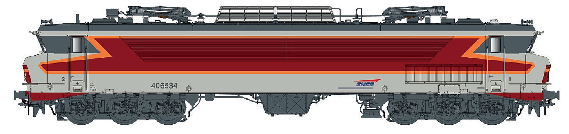 L.S. Models LS10830S - E-Lok CC 6534, SNCF, Ep.V-VI, AC-Sound