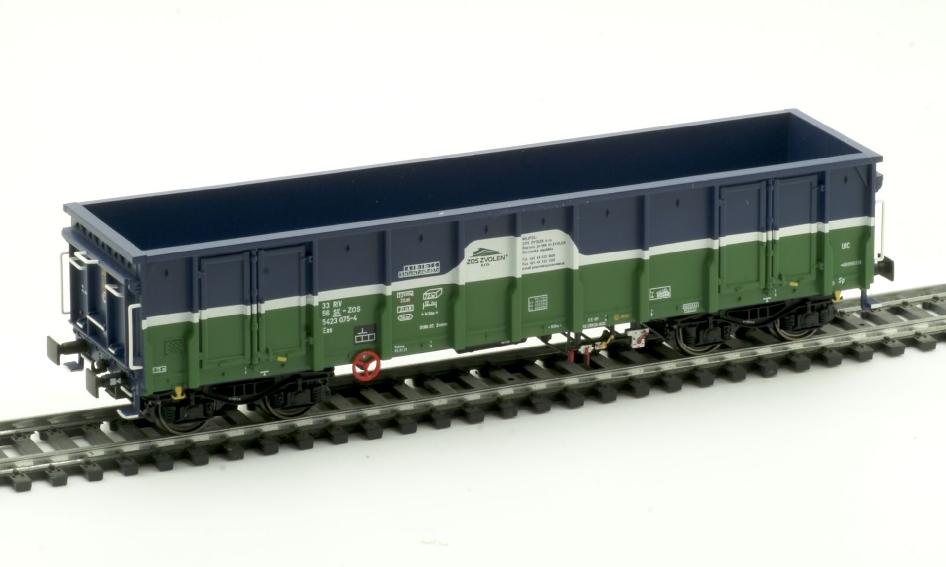 Albert Modell 542037 - Offener Güterwagen Eas, SK-ZOS, Ep.VI