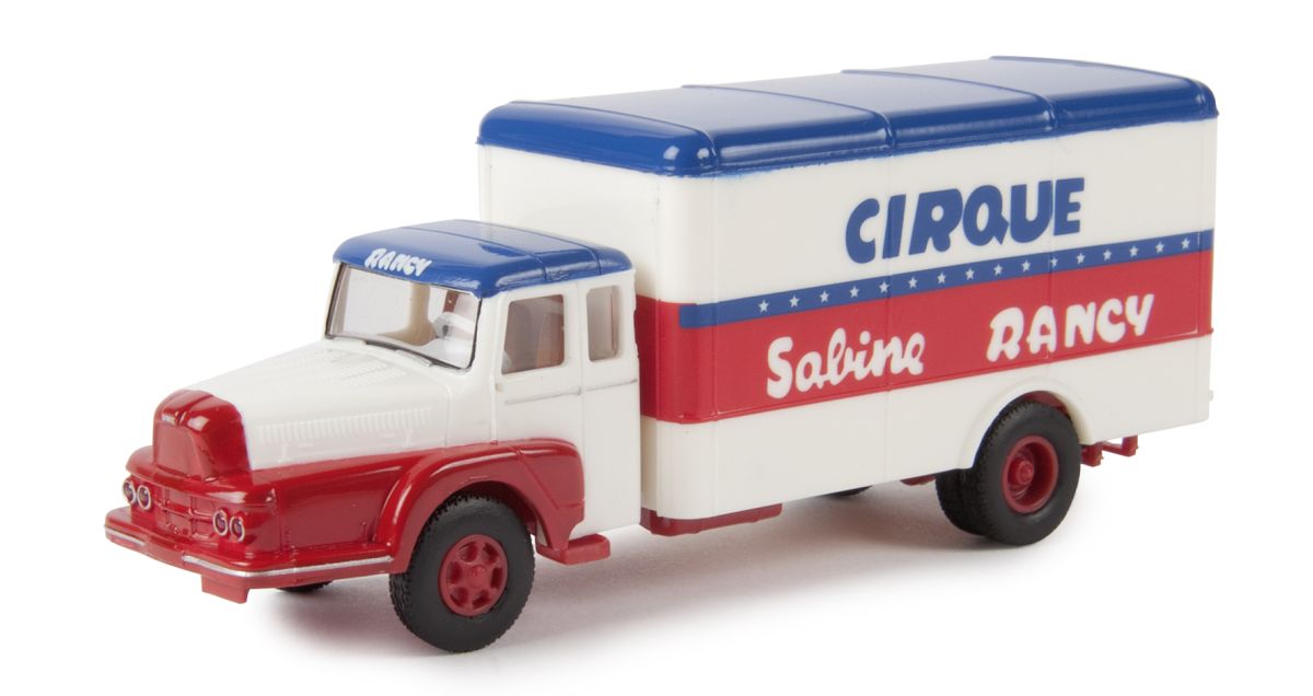 Brekina 85506 - Unic ZU 122 Koffer 'Cirque Rancy'