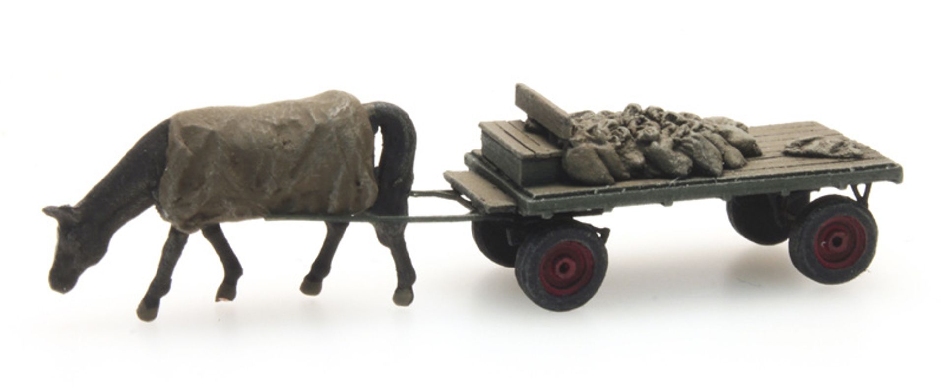 Artitec 316.051 - Kohlenwagen mit Pferd