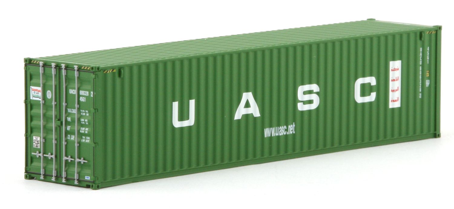 PT-Trains 840032 - Container 40' 'UASC', UACU6063282