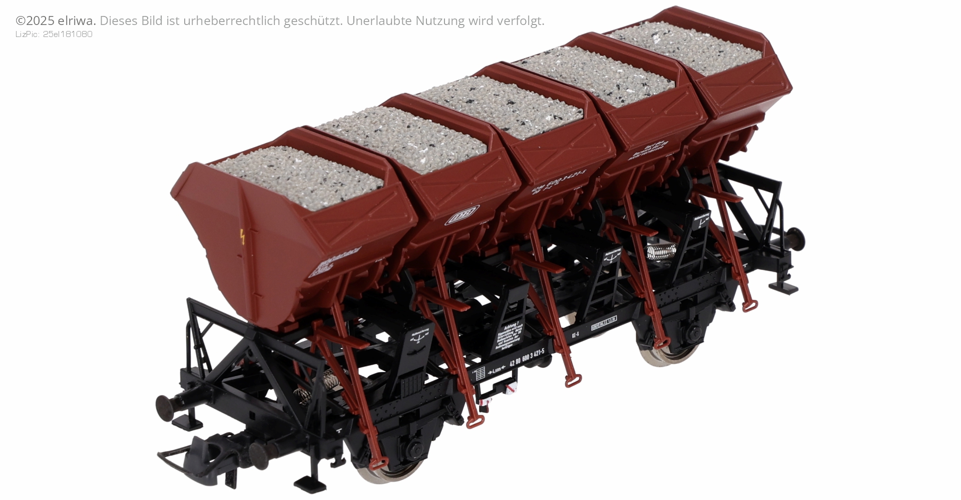 Roco 6600209 - 3er Set Muldenkippwagen, DB, Ep.IV Roco 6600209 - 3er Set Muldenkippwagen, DB, Ep.IV