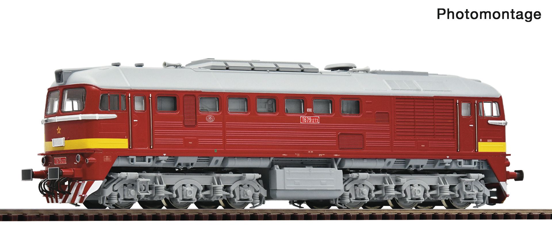 Roco 7390020 - Diesellok T 679 1273, CSD, Ep.IV, DC-Sound
