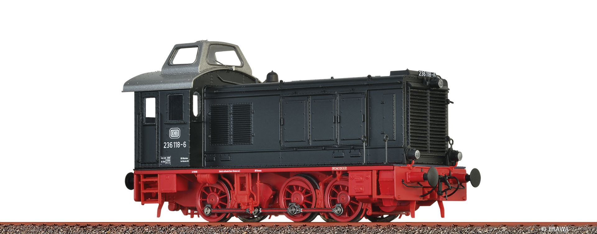 Brawa 40674 - Diesellok 236 118-6, DB, Ep.IV