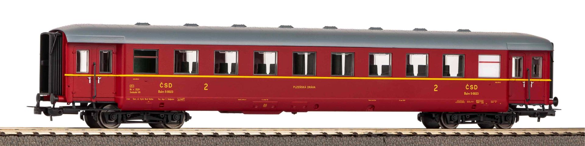 Piko 53284 - Schürzenwagen Balm, 2. Klasse, CSD, Ep.III