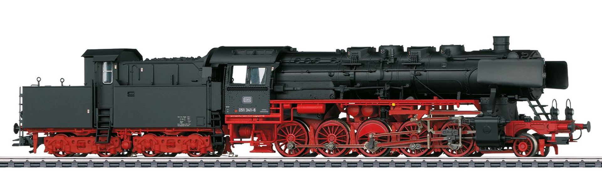 Märklin 37814 - Dampflok 051 341-6 Kabinentender, DB, Ep.IV, MFX+-Sound