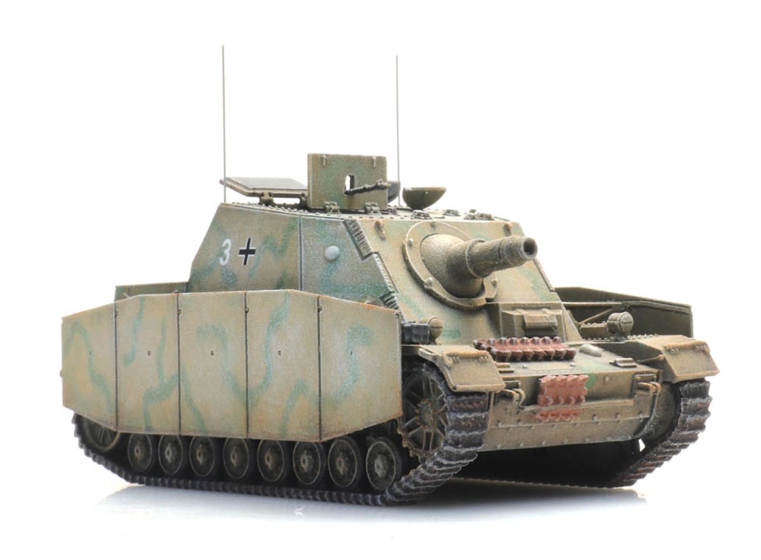 Artitec 6870405 - WM Sturmpanzer IV Brummbär Tarnung