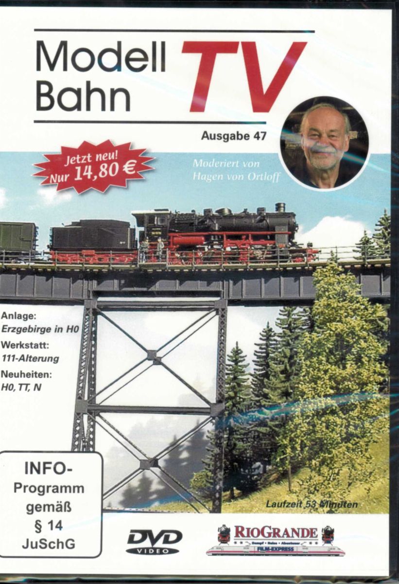 VGB 7547 - DVD - Modellbahn TV - Ausgabe 47 VGB 7547 - DVD - Modellbahn TV - Ausgabe 47