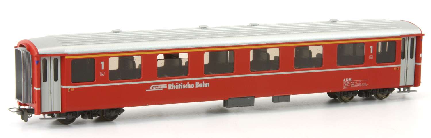 Bemo 3252158 - Personenwagen A 1248, RhB, Ep.VI