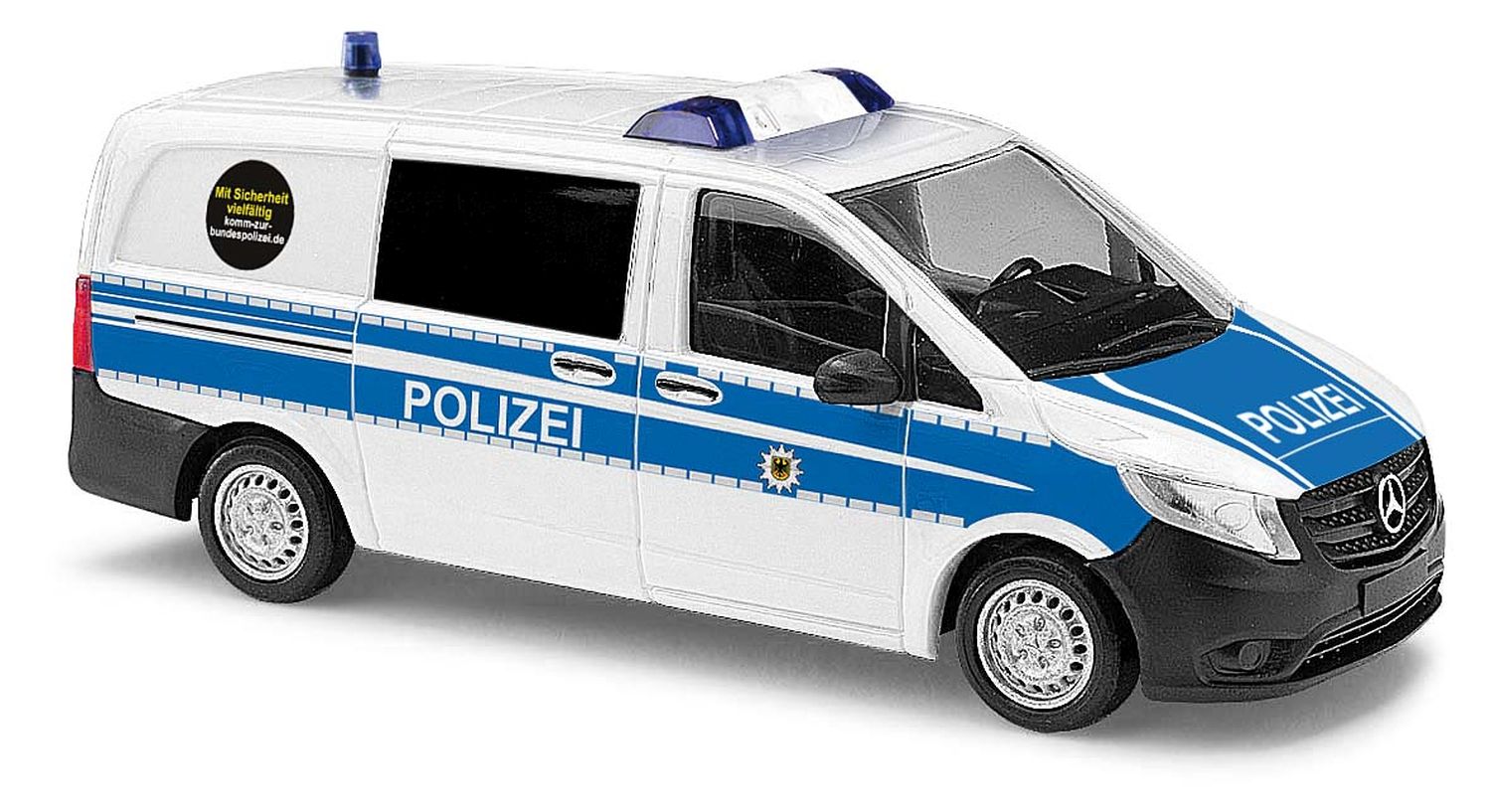 Busch 51144 - Mercedes-Benz Vito, Bundespolizei