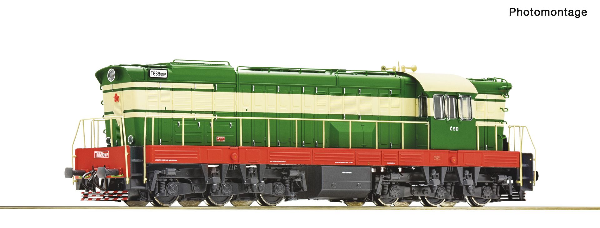 Roco 7310012 - Diesellok T 669.0107, CSD, Ep.IV, DC-Sound