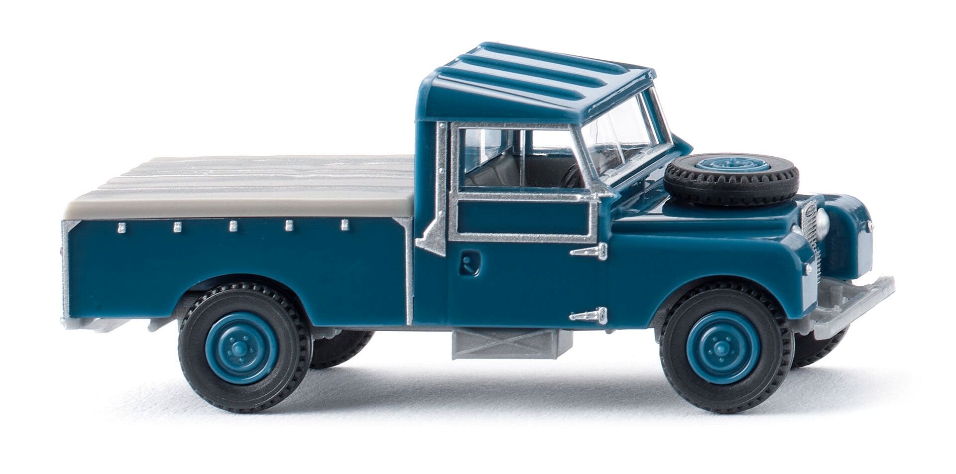 Wiking 010702 - Land Rover Pickup - azurblau