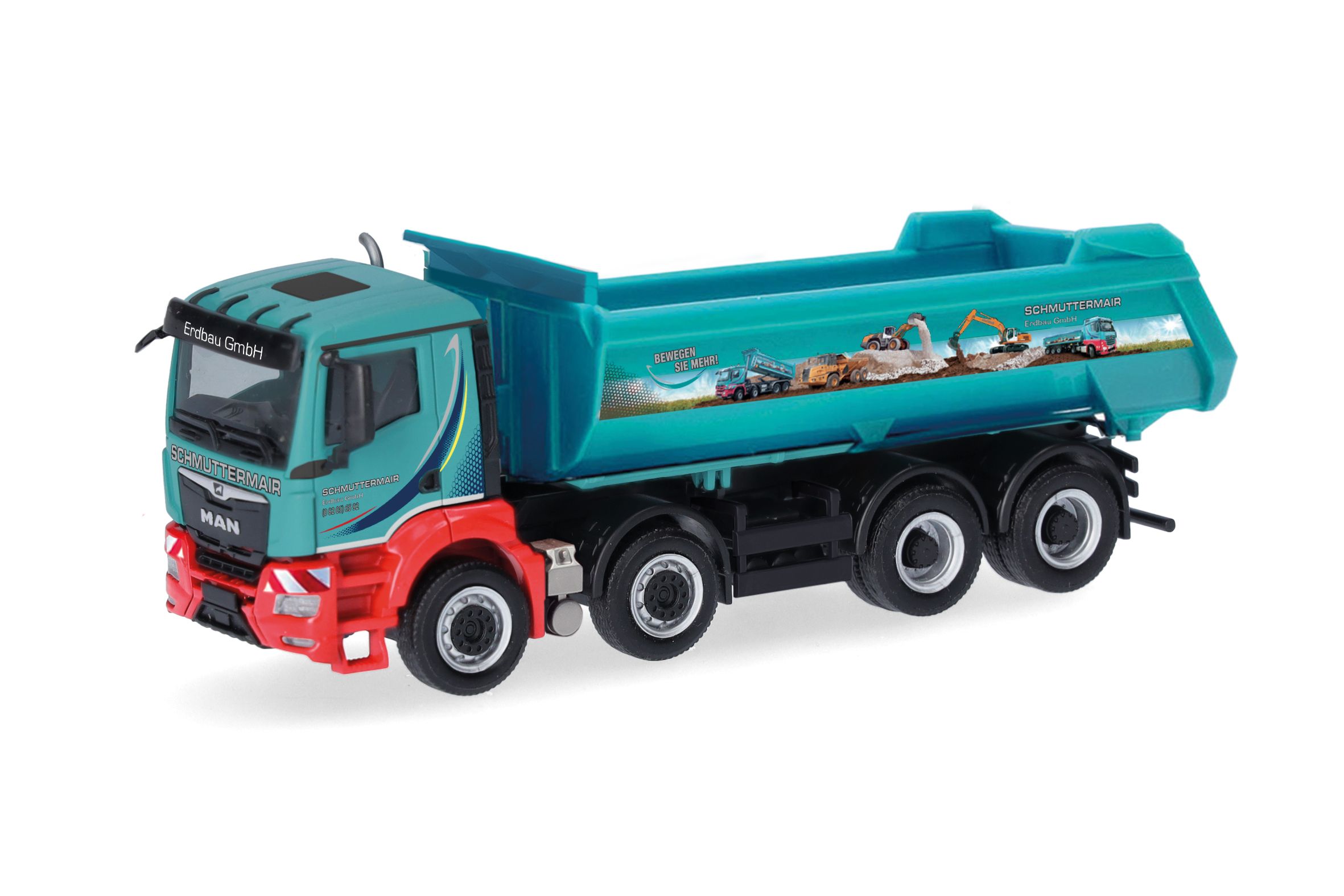 Herpa 319676 - MAN TGS NN Meiller Kipper-LKW 4achs "Schmuttermair" Herpa 319676 - MAN TGS NN Meiller Kipper-LKW 4achs "Schmuttermair"