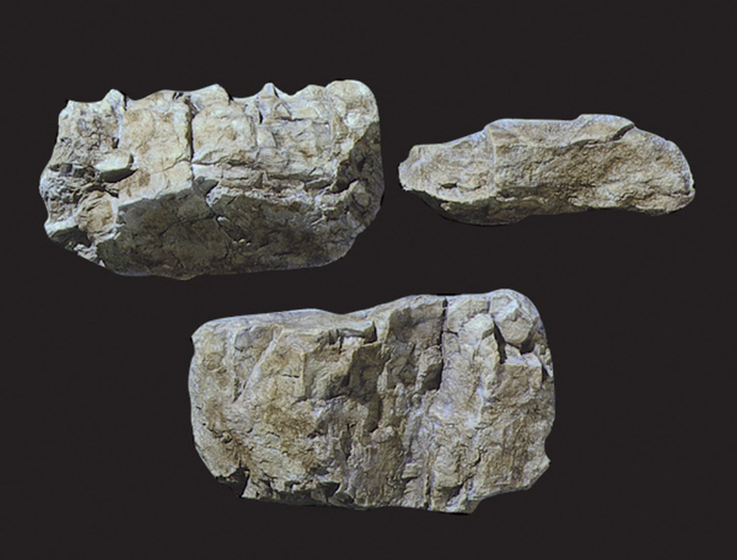 Woodland WC1234 - Gießform ROCK MOLD, verschiedene Felsen, ca. 13 x 18 cm