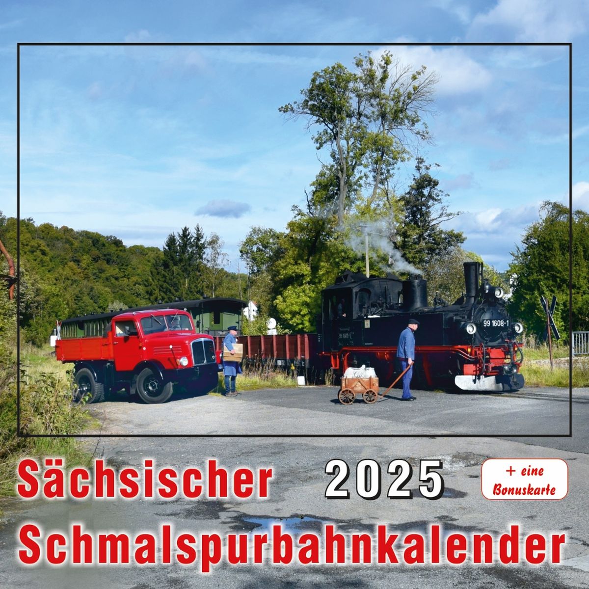 Böttger 96564-032 - Sächsischer Schmalspurbahnkalender - 2025