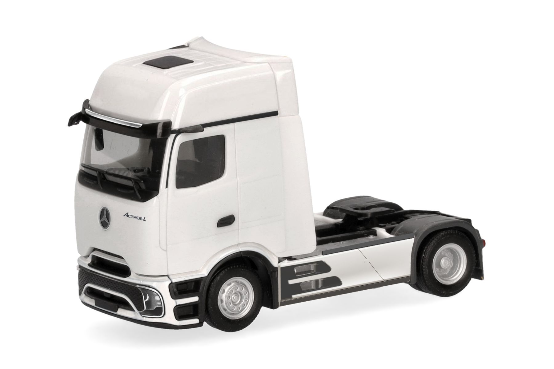 Herpa 318365 - Mercedes-Benz Actros L ProCabin Gigaspace Zugmaschine, weiß