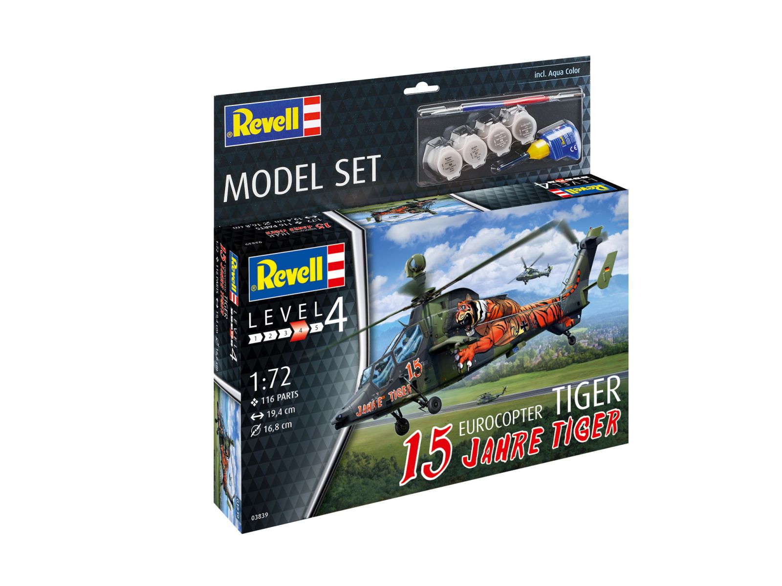 Revell 63839 - Model Set Eurocopter Tiger "15 Jahre Tiger"