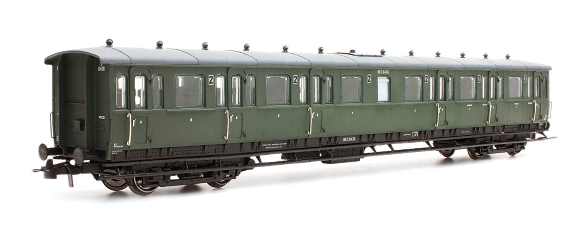 Artitec 20.254.07 - Personenwagen C12c C6444, 3. Klasse, NS, Ep.III